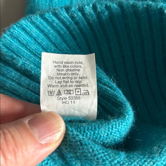 J. Crew Women's Turquoise Sweater - Picture 8 of 9